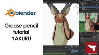 Blender Grease Pencil Tutorial | YAKURU | Blender 2.91