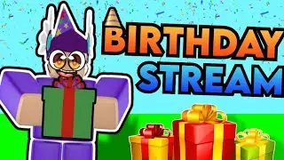 🔴LIVE! Playing Roblox Until My BIRTHDAY Ends.. [18]