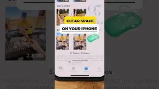 3 TIPS to Clear iPhone Storage📱🫧