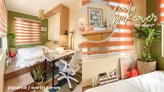 EXTREME ROOM MAKEOVER *of an interior design student* 🎨 (elevated bed on a 6sqm space!)