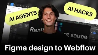 AI Figma Design to Webflow & 3D Spline | Webdesign with AI part 4