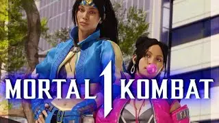 KITANA & MILEENA SLAYING THESE H0ES!!! Mortal Kombat 1: #Kitana & #Mileena Gameplay