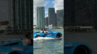 Can You Drive A Supercar On WATER!? 