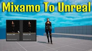 How To Import Mixamo Characters w/Animations | Unreal Engine 5 Tutorial