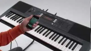 PSR-E343/PSR-E243 и приложения для iOS