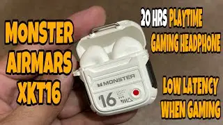 MONSTER AIRMARS XKT16 | WIRELESS GAMING HEADPHONE