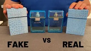 Fake vs Real Versace Man Eau Fraîche Perfume