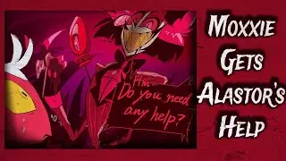 HAZBIN HOTEL Comic Dub | Moxxie Gets Alastor's Help