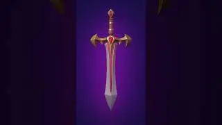 Vampire Sword🧛‍♂️ #blender3d #b3d #blendercommunity #3dmodeling