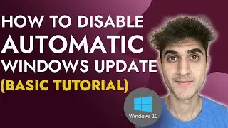 How to disable automatic Windows Update (Basic tutorial)