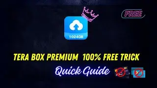 Terabox Premium 100% free Trick 2024 | Terabox Free | Get Terabox Pro For Free | Technical Janiii🔥