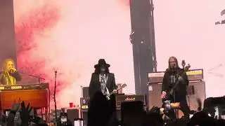 Johnny Depp was on stage