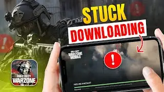 How to Fix Warzone Mobile Stuck on Downloading on iPhone | Warzone Not Opening After Install on iOS