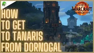 How to get to Tanaris from Dornogal The War Within