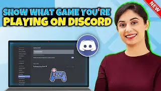 How to show what game youre playing on Discord 2024 | Show Game Activity On Discord