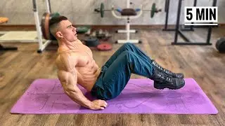 Abdonminal Workout In 5 Minutes (NO REST)