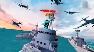 I Was The Rebel KING Of The Sea Against The Military│ Roblox Navy Simulator