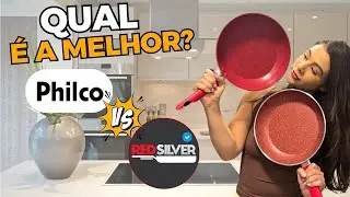 RED SILVER x PHILCO? Qual a melhor PANELA ANTIADERENTE? Veja TODOS OS TESTES antes de comprar!