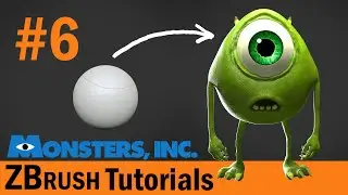 ZBrush Sculpting #monstersinc2 Tutorial | ZBrush Tutorial for Beginners | ZBrush 2020, free tutorial