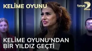 Kelime Oyunu: Kelime Oyunundan bir Yıldız geçti!