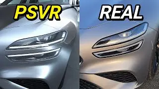 Gran Turismo 7 PSVR vs Reality: Genesis G70