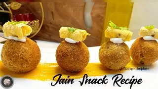 Jain Snack Recipe/Arancini Balls Indian Style/Arancini recipe vegetarian