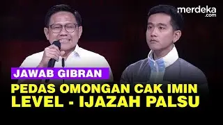 Cak Imin Pedas Jawab Gibran: Kita Level SD, SMP Atau Jangan-Jangan Ijazah Kita Palsu