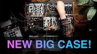 EPIC MODULAR JAM IN MY NEW BIG  EURORACK CASE!