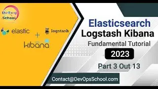 Elasticsearch Logstash Kibana Fundamental Tutorial 2023 - Part - 3 Out 13