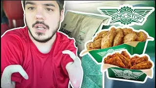 WingStop Mukbang with NO HANDS!