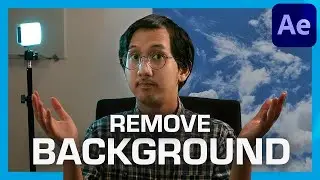 How To REMOVE Backgrounds WITHOUT A Green Screen! | After Effects Tutorial