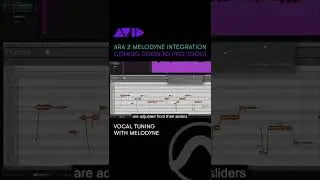 Revoicing vocal melodies are just a click away with ARA 2 Melodyne integration in Pro Tools