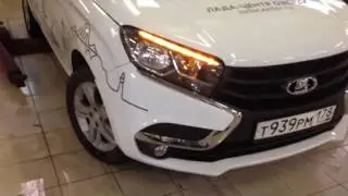 Тюнинг оптики Lada X-Ray