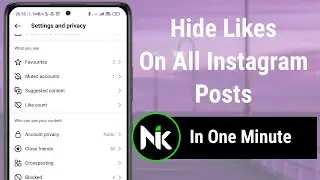 How To Hide Likes On All Instagram Posts