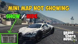 GTA 5 MINI MAP NOT SHOWING | HOW TO HIDE MINI MAP IN GTA 5