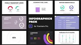 Premiere Pro Templates Review: Infographics Pack + Free Font ⭐️⭐️⭐️⭐️⭐️