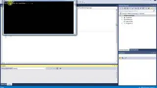 creating a console application in visual studio 2017