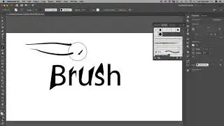Illustrator Using Pressure Sensitive Brushes