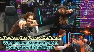xQc does his Pose on highlights and Wholesome Moments after Compete with his Rivals
