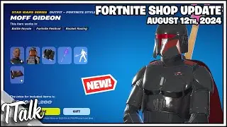 *NEW* MOFF GIDEON & GROGU SKINS! Fortnite Item Shop [August 12th, 2024] (Fortnite Chapter 5)