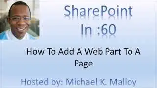 How To Add A Web Part To A SharePoint Classic Wiki Page