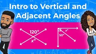 Introduction to Vertical Angles & Adjacent Angles | Partners in Prime Math