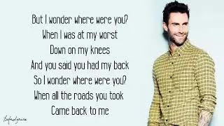 Maroon 5 - Maps (Lyrics)