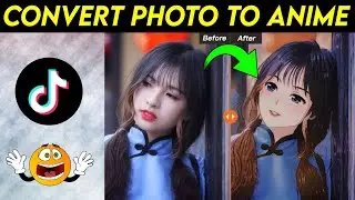 How to convert photo into anime || Photo to anime converter app || photo to anime