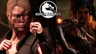 Kitana vs. Sonya Blade - Mortal Kombat X Gameplay