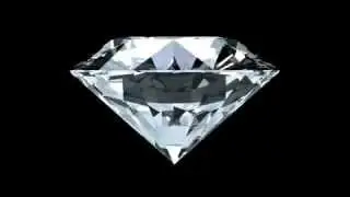 ФУТАЖ Бриллиант на чёрном фоне - Footage Diamond