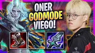 ONER LITERALLY GOD MODE WITH VIEGO! - T1 Oner Plays Viego JUNGLE vs Shyvana! | Season 2024