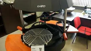 Обзор Гриль-Центр 800 Grill'd. Стационарный многофункциональный комплекс.Дача. Казан-мангал-шашлык!