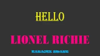 karaoke smart «Lionel Richie - Hello»