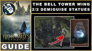 All 2 Hogwarts Legacy The Bell Tower Wing Demiguise Statues | Collectibles Locations Guide